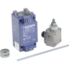 XCKJ10553H7 - limit anahtarı, XC Standart, XCKJ, metal yuvarlak çubuk kol 3 mm, 1NC+1 NO, ani, 1/2NPT - 1