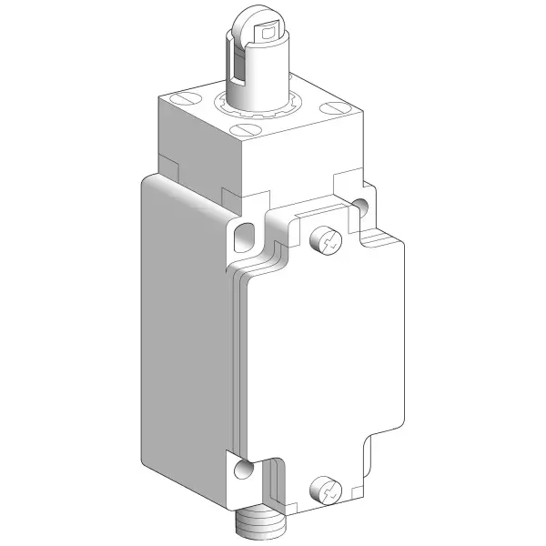 Telemecanique Sensors - XCKJ167D - limit anahtarı, XC Standart, XCKJ, çelik makaralı piston takviyeli, 1NC+1 NO, ani, M12 - 1