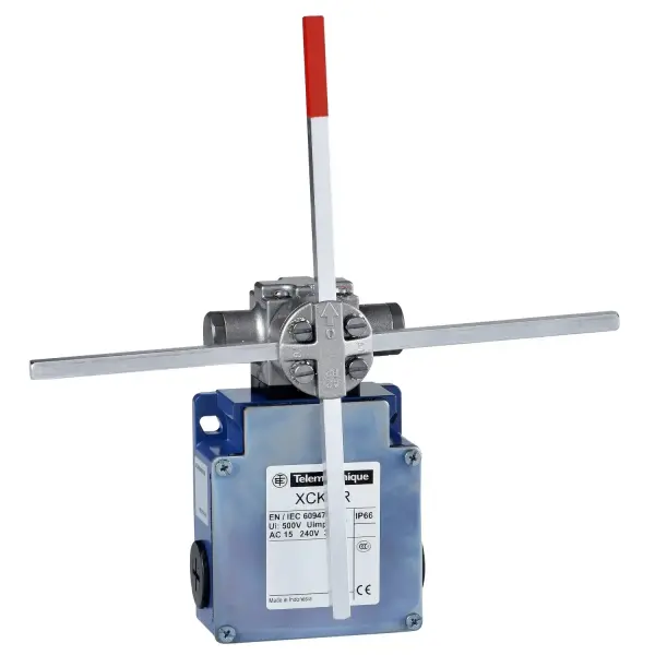 Telemecanique Sensors - XCKMR44D1H29 - limit anahtarı, limit anahtarları XC Standart, XCKMR, yerinde kal çapraz çubuk kol 6 mm, 2x(NC+NO), yavaş, M20 - 1