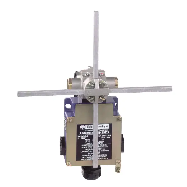 Telemecanique Sensors - XCKMR54D1H29EX - limit anahtarı, limit anahtarları XC Standart, XCKMR, kare çubuk 6 mm çapraz, 2 x (2 NC), ATEX/IECEx - 1