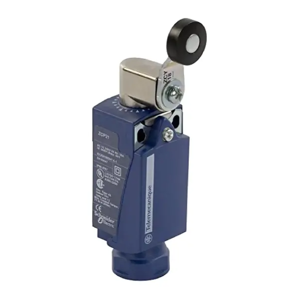 Telemecanique Sensors - XCKP2118M12 - limit anahtarı, limit anahtarları XC Standart, XCKP, termoplastik makaralı kol, 1NC+1 NO, ani, M12 - 1