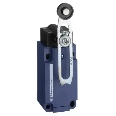 Telemecanique Sensors - XCKS141 - limit anahtarı, limit anahtarları XC Standart, XCKS, termoplastik plastik makaralı kol değişken uzunluk, 1NC+1 NO, ani, Pg13 - 1