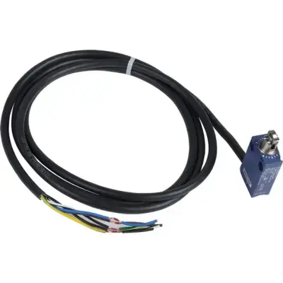 Telemecanique Sensors - XCMD2102L2 - limit anahtarı, XC Standart, XCMD, çelik makaralı piston, 1NC+1 NO, ani, 2 m - 1