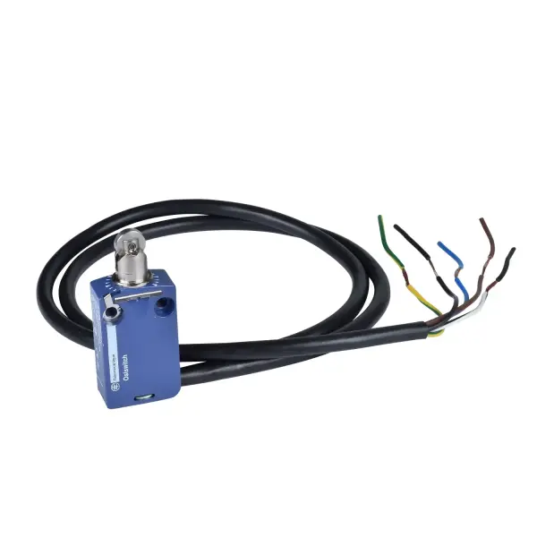 Telemecanique Sensors - XCMD2102L3 - limit anahtarı, limit anahtarları XC Standart, XCMD, çelik makaralı piston, 1NC+1 NO, ani , 3 m - 1