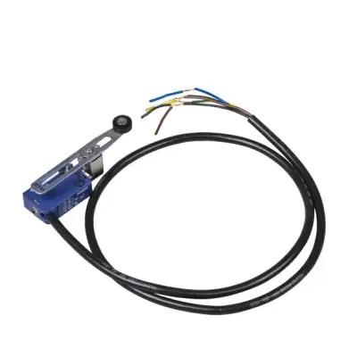 Telemecanique Sensors - XCMD2145L1 - limit anahtarı XCMD - termopl makaralı manivela değ uzunluk - 1NK+1NA - ani - 1m - 1