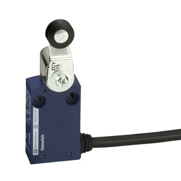 Telemecanique Sensors - XCMN2115L2 - limit anahtarı, limit anahtarları XC Standart, XCMN, termoplastik makaralı kol, 1NC+1 NO, ani , 2 m - 1