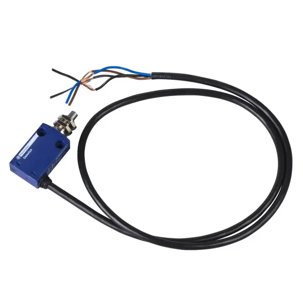 Telemecanique Sensors - XCMN21F0L1 - limit anahtarı, limit anahtarları XC Standart, XCMN, M12 metal uçlu piston, 1NC+1 NO, ani , 1 m - 1