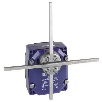 Telemecanique Sensors - XCRF57 - limit anahtarı XCR - metal sabit T çubuk manivela kare çubuk 6 mm - 2X(1NK+NA) - 1