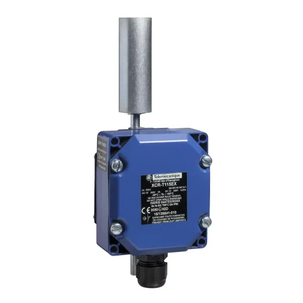 Telemecanique Sensors - XCRT115EX - limit anahtarı, limit anahtarları XC Standart, XCR, makaralı kol, 2 C/O, ATEX/IECEx - 1