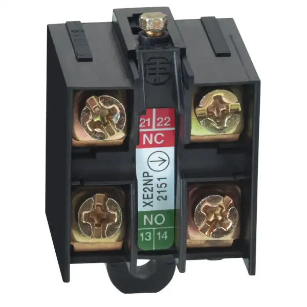 Telemecanique Sensors - XE2NP2151 - limit anahtarı kontak bloğu - 1NK+1NA - yavaş kesen, önce açan sonra kapayan - 1