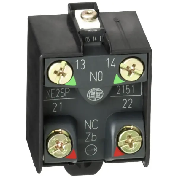 Telemecanique Sensors - XE2SP2151 - limit anahtarı kontak bloğu - 1NK+1NA - ani hareketli - 1