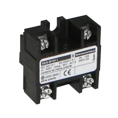 Telemecanique Sensors - XESP2051 - limit switch kontak bloğu - 1K/A ani hareketli - eşzamanlı - gümüş kaplı - 1