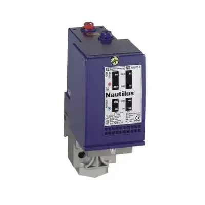 Telemecanique Sensors - XMLD160D1S11 - basınç anahtarı XMLD 160 bar - 2 kademeli sabit skala - 2 C/O - 1