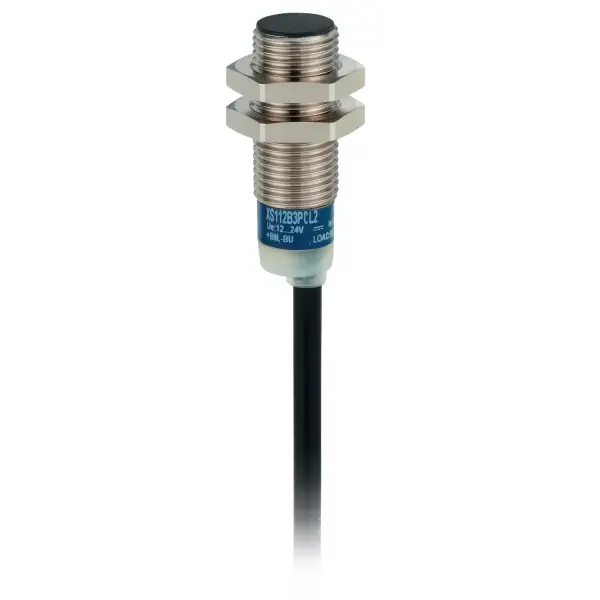 Telemecanique Sensors - XS112B3PCL2 - endüktif sensör XS1 M12 - düz kafa - Sn4mm - 12..24VDC - kablo 2m - 1