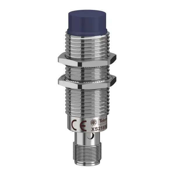 Telemecanique Sensors - XS218BLPAM12 - endüktif sensör XS2 M18 - U63,4mm - pirinç - Sn8mm - 12..24VDC - M12 - 1