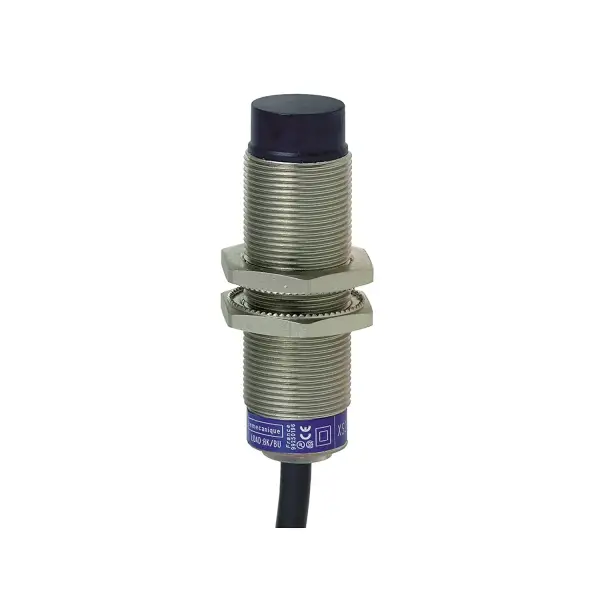 Telemecanique Sensors - XS618B4NAL2 - endüktif sensör XS6 M18 - U60mm - pirinç - Sn12mm - 12..48VDC - kablo 2m - 1