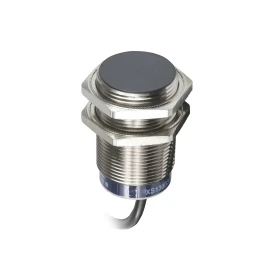 XS630B1DAL2 - endüktif yaklaşım sensörleri XS, endüktif sensör XS6 M30, L62mm, sarı metal, Sn15mm, 12...48 VDC, kablo 2 m - 1