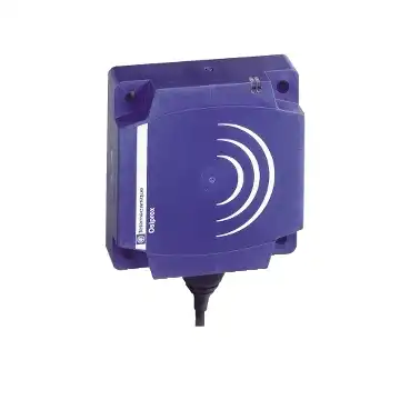 Telemecanique Sensors - XS8D1A1PAL2 - Inductive proximity sensors XS, inductive sensor XS8 80x80x26, PBT, Sn60mm, 12...24 VDC, cable 2 m - 1
