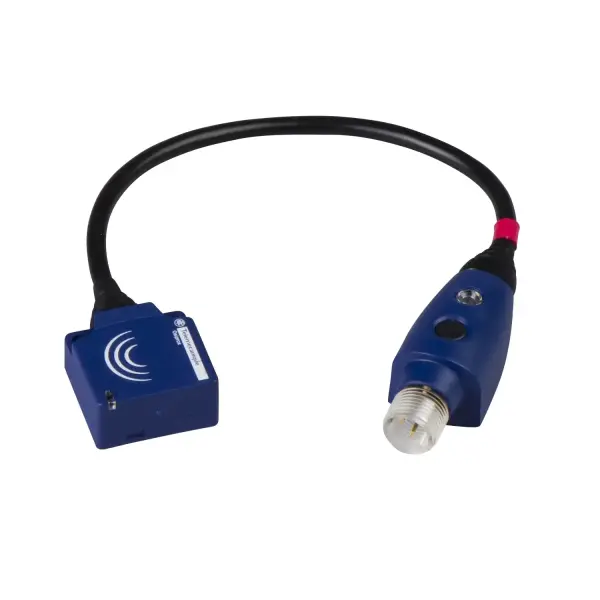 Telemecanique Sensors - XS9E111A1L01M12 - endüktif yaklaşım sensörleri XS, endüktif sensör XS9 26x26x13, PBT, Sn10mm, 24 VDC, M12 0,15 m - 1