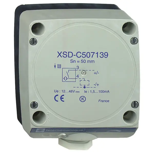 Telemecanique Sensors - XSDC407139 - endüktif sensör XSD 80x80x40 - plastik - Sn40mm - 12..48VDC - terminaller - 1