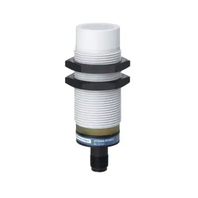 Telemecanique Sensors - XT230A1PCM12 - kapasitif sensör - XT1 - silindir M30 - plastik - Sn 15 mm - 12..24 V DC - 1