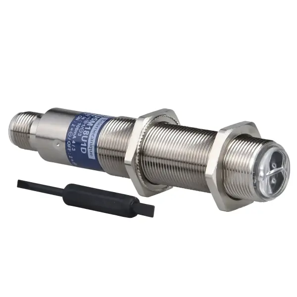 Telemecanique Sensors - XU5M18U1D - fotoelktr sensör - XU5 - cisimden yansml - luminescence - Sn80mm - 12..24VDC - M12 - 1