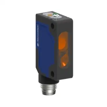 Telemecanique Sensors - XUM8APXBM8 - Photoelectric sensors XU, miniature, background suppression, Smax=0.30 m, PNP, connector M8 - 1