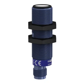 XXS18P1PM12 - Ultrasonik sensörler XX, ultrasonik sensör silindirik M18, Sn=1 m, PNP, SYNC, konnektör M12 - 1