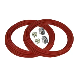 XY2CZ96200 - İpli Şalterler için Montaj Kiti,L=2*100m, Ø 5 mm - 1