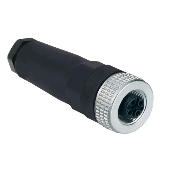 Telemecanique Sensors - XZCC12FDM50B - Dişi, M12, 5 pinli, düz konnektör, kablo rakoru Sf 7 - 1