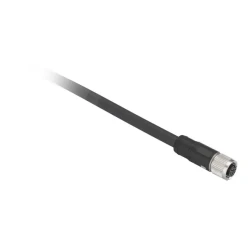 XZCP29P11L5 - Ön kablolu konnektörler XZ, düz dişi, M12, 8 pin, kablo PUR 5 m - 1