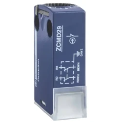 ZCMD21M12 - Limit Switch gövdesi - 1K/A - gümüş - ani hareketli - bağlantı - M12 - 1