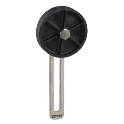 ZCY49 - limit anahtarı manivelası ZCY - termopl makaralı manivela Ø 50mm değişken uzunlk - 1