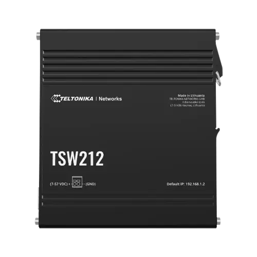 Teltonika Networks - TSW212 - L2 Managed Ethernet Switch With Additional L3 Feat - 1