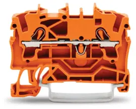 2002-1202 - 2 iletkenli geçiş klemensi, Turuncu - 1