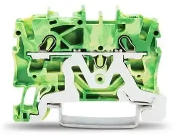 Wago - 2002-1207 - 2 iletkenli Topraklı Klemens - 1