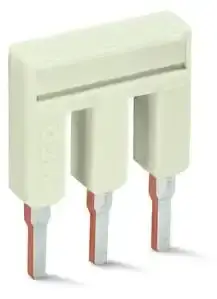 Wago - 2002-403 - Köprü; 3 yollu; yalıtımlı; açık gri - 1