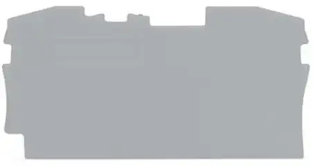 Wago - 2006-1291 - Sonlandırma ve ara plakası; 1 mm kalınlık; gri - 1