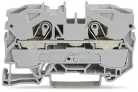 2010-1203 - 2 iletkenli Geçiş Klemensi, 10 mm², Kırmızı - 1