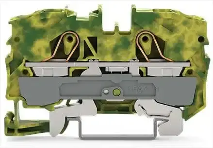 Wago - 2010-1207 - 2 iletkenli topraklı klemens - 1