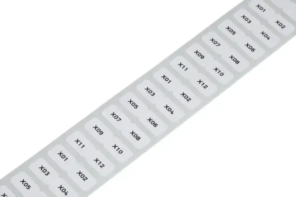 Wago - 210-806 - 15x9 Mm Polyester Etiket, Kendinden Yapışkanlı - 1