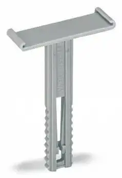 Wago - 249-119 - Grup etiket taşıyıcı; gri - 1