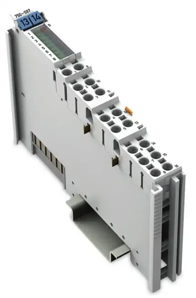 Wago - 750-597 - 8 kanallı analog çıkış Modülü 0-10 V/±10 VDC - 1