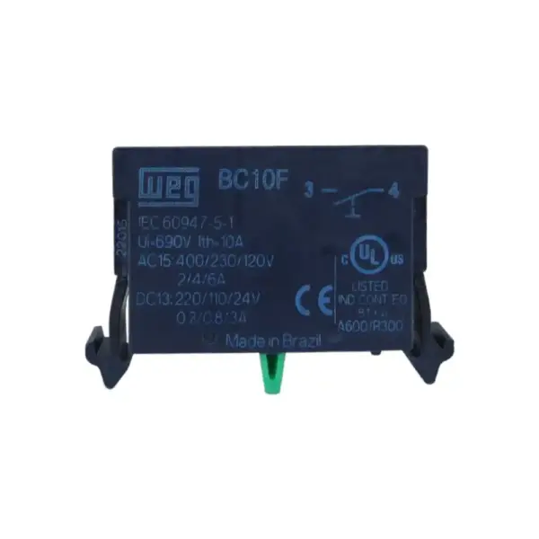 Weg - BC10F-CSW X10 - Yardımcı Kontak, 1NA - 1