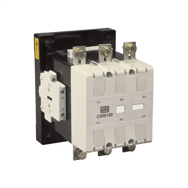 Weg - CWM180-22-30E13 - 90kW, 180A, 2NA+2NK yardımcı kontak, 3 kutuplu, 208-250V AC/DC Bobin - 1
