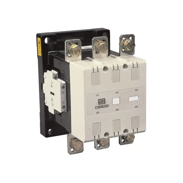 Weg - CWM250-22-30D24 - 132kW, 250A, 2NA+2NK yardımcı kontak, 3 kutuplu, 230V AC Bobin - 1
