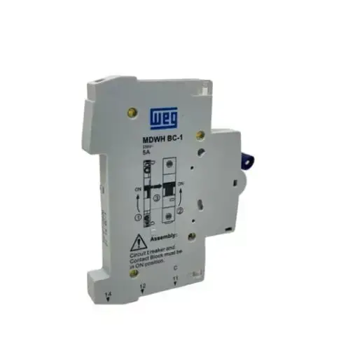 Weg - MDWH BC1-1 - Yardımcı Kontak (Soldan Montaj), MDWH (6…63A), 1 NO/NC - 1