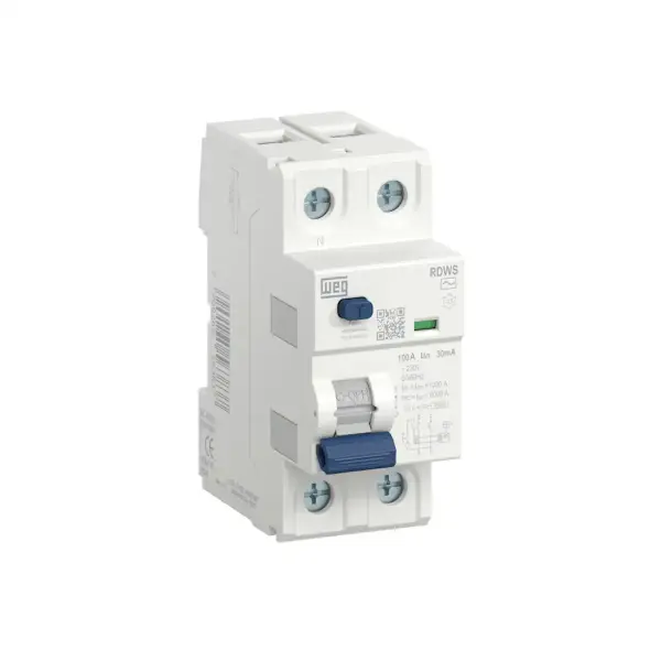 Weg - RDWS-AC-300-40-2-D24 - 2 kutup, 300mA, 40A, AC tipi Kaçak akım rölesi - 1