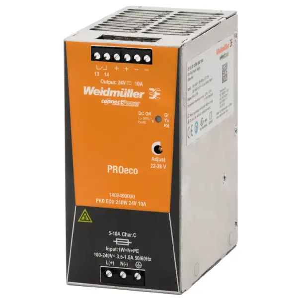 Weidmüller - PRO ECO 240W 24V 10A - 1