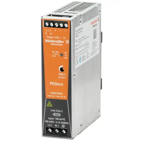 Weidmüller - PRO ECO 72W 12V 6A - 1